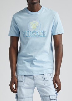 Versace Medusa Cotton Graphic T-Shirt