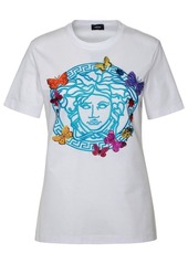 VERSACE Medusa white cotton t-shirt