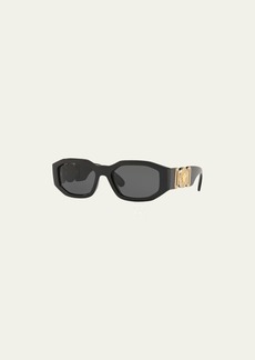 Versace Men's Geometric Propionate Sunglasses