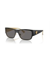 Versace Men's Polarized Sunglasses, VE2262 - Black
