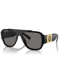 Versace Men's Polarized Sunglasses VE4436U - Black