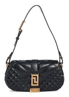 Versace Mini Greca Goddess Quilted Leather Shoulder Bag