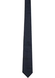 Versace Navy Barocco Tie