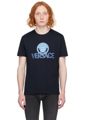Versace Navy Medusa T-Shirt
