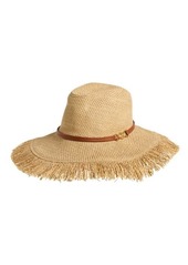 Versace Other Fringe Woven Raffia Sun Hat