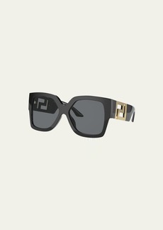 Versace Oversized Square Acetate Sunglasses
