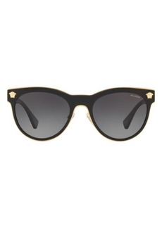 Versace Phantos 54mm Gradient Polarized Round Sunglasses