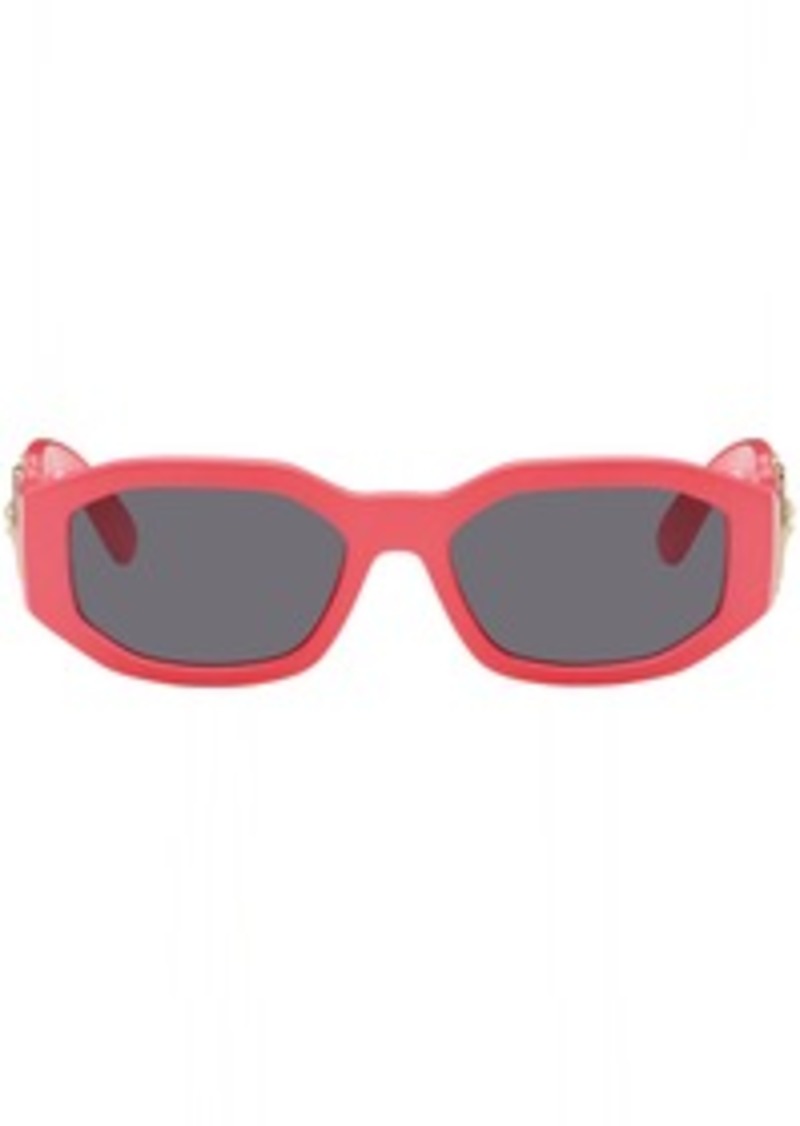 Versace Pink Medusa Biggie Sunglasses