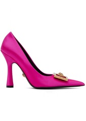 Versace Pink Medusa Heels