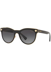 Versace Women's Polarized Sunglasses, VE2198 - BLACK / POLAR GREY GRADIENT