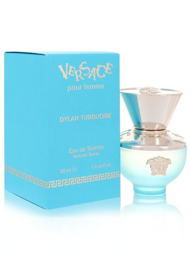 Versace Pour Femme Dylan Turquoise by Versace Eau De Toilette Spray 1 oz Women