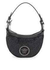 Versace 'repeat' crystal mini hobo bag