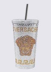 VERSACE SILVER AND GOLD  METAL MUG