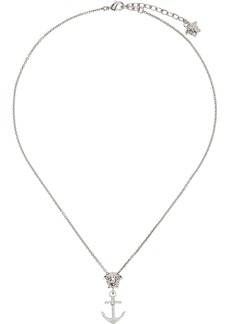 Versace Silver Nautical Medusa Necklace
