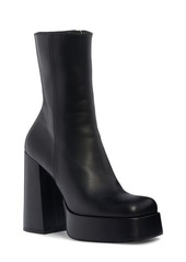 Versace Square Toe Platform Bootie