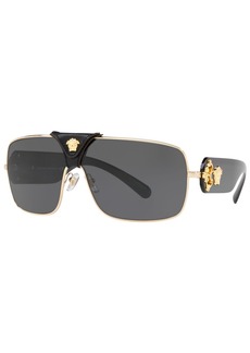 Versace Sunglasses, VE2207Q 38 - GOLD/GREY