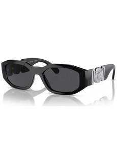 Versace Unisex Sunglasses, VE4361 Biggie - BLACK SILVER