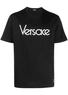VERSACE T-SHIRT WITH EMBROIDERY
