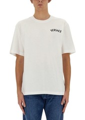 VERSACE T-SHIRT WITH LOGO