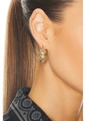 VERSACE Textured Earrings