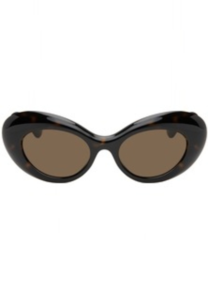 Versace Tortoiseshell Medusa Sunglasses