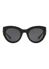 Versace Tribute 51mm Cat Eye Sunglasses