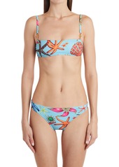 Versace Trésor de la Mer Bandeau Bikini Top
