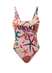 Versace Trésor de la Mer-print scoop-neck swimsuit