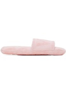 Versace Underwear Pink Allover Slippers