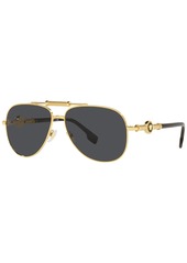 Versace Unisex Sunglasses, VE2236 - Gold-Tone