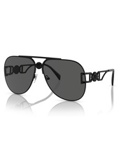 Versace Unisex Sunglasses, Mirror VE2255 - Silver