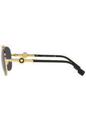Versace Unisex Sunglasses, VE2236 - Gold-Tone
