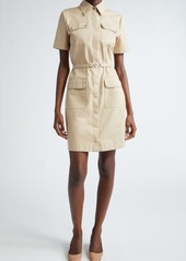 Versace Utility Cotton Shirtdress