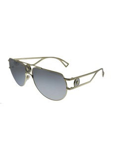 Versace VE 2225 12526G Unisex Aviator Sunglasses