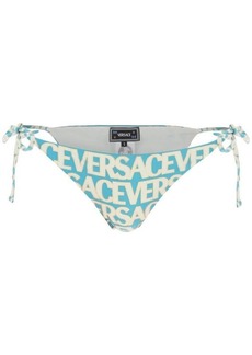 Versace versace allover bikini bottom