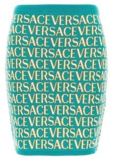 VERSACE 'Versace Allover' caspule La Vacanza skirt
