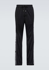 Versace Versace Allover jacquard sweatpants