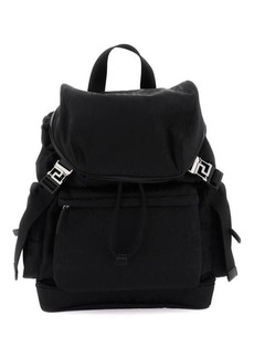 Versace versace allover neo nylon backpack