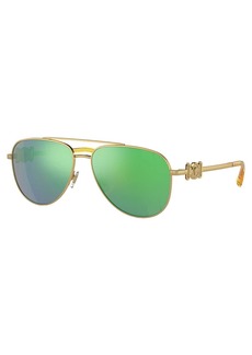 Versace VK 2002 10023R 52mm Childrens Aviator Sunglasses