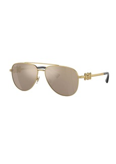 Versace VK 2002 10025A 52m Childrens Aviator Sunglasses