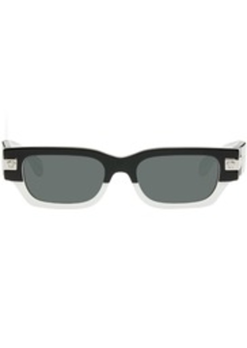 Versace White & Black 0VE4465 Sunglasses