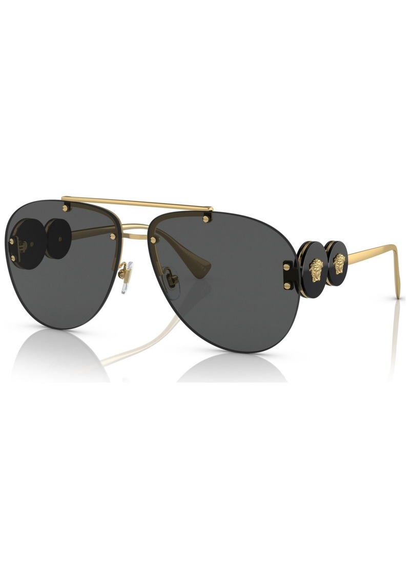 Versace Women's Sunglasses, VE2250 - Gold Tone