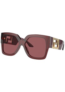 Versace Women's Sunglasses, VE4402 - Transparent Red