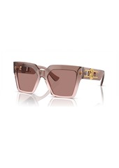 Versace Women's Sunglasses VE4458 - Brown Transparent