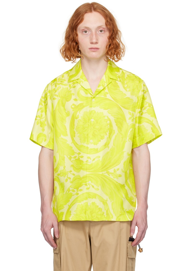 Versace Yellow Barocco Shirt