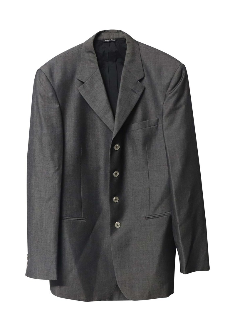 Versus Versace Blazer in Grey Virgin Wool