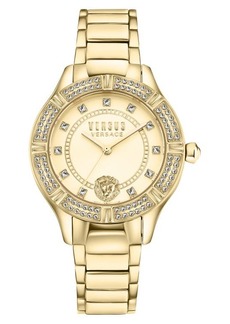 VERSUS Versace Canton Road Crystal Bracelet Watch