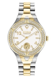 VERSUS Versace Vittoria Crystal Bracelet Watch