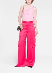 Versace wide-leg cargo trousers