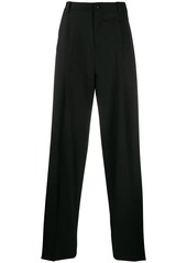 Versace wide-leg tailored trousers